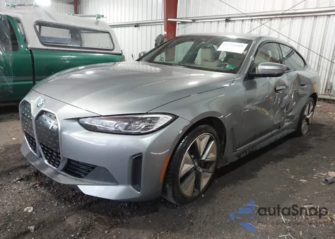 2023 BMW I4 Edrive35 из США, поврежденный, VIN WBY43AW00PFP38974